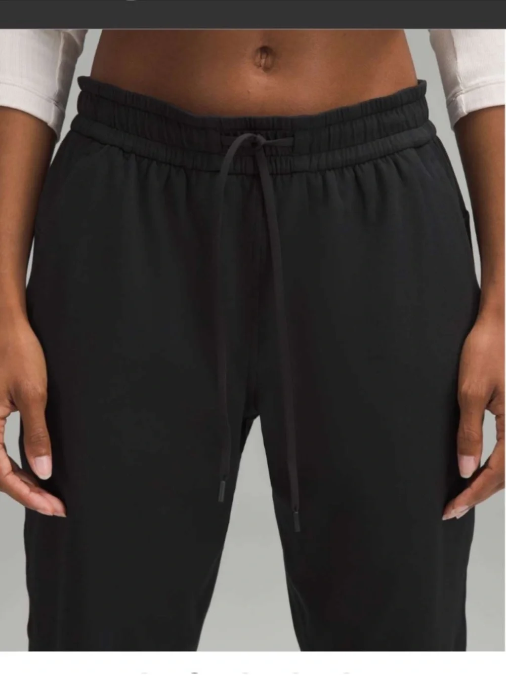 lululemon athletica Black Women's Jogger Pants